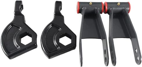 3" Front 2" Rear Leveling Lift Kit w/Torsion Keys and Shackles 842313 712120 Compatible with 1987-2004 Dodge Dakota 1998-2003 Durango in Saudi Arabia