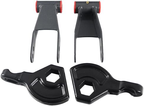 3" Front 2" Rear Leveling Lift Kit w/Torsion Keys and Shackles 842313 712120 Compatible with 1987-2004 Dodge Dakota 1998-2003 Durango in Saudi Arabia