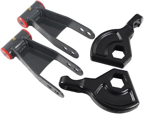 3" Front 2" Rear Leveling Lift Kit w/Torsion Keys and Shackles 842313 712120 Compatible with 1987-2004 Dodge Dakota 1998-2003 Durango in Saudi Arabia