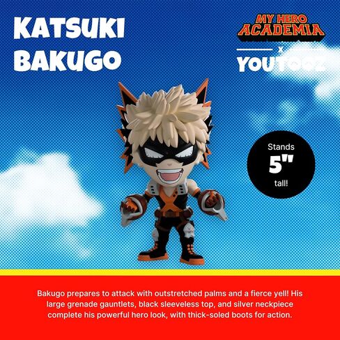 Youtooz My Hero Academia Shoto Todoroki 4.1", Shoto Todoroki Vinyl Figure, Collectible Shoto Todoroki from My Hero Academia My Hero Academia Collection in Saudi Arabia