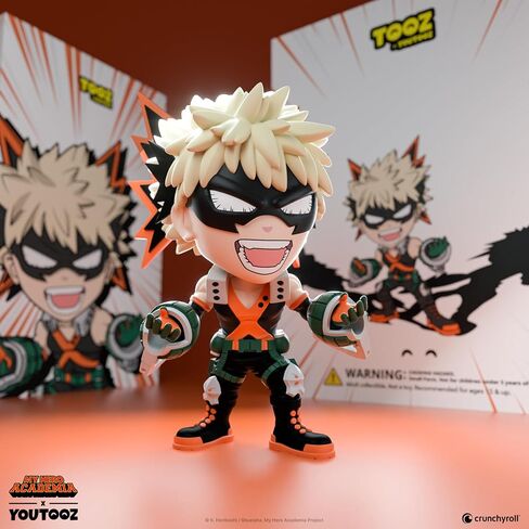 Youtooz My Hero Academia Shoto Todoroki 4.1", Shoto Todoroki Vinyl Figure, Collectible Shoto Todoroki from My Hero Academia My Hero Academia Collection in Saudi Arabia