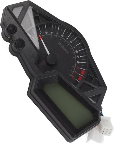 Precise LCD Motorcycle Odometer Speed Fuel Gauge for 300, Advanced Digital Speedometer for Motorcycle Meter, Easy Installation for 2,4-Cylinder Motorcycles in Saudi Arabia