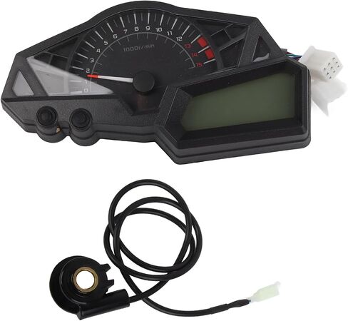 Precise LCD Motorcycle Odometer Speed Fuel Gauge for 300, Advanced Digital Speedometer for Motorcycle Meter, Easy Installation for 2,4-Cylinder Motorcycles in Saudi Arabia
