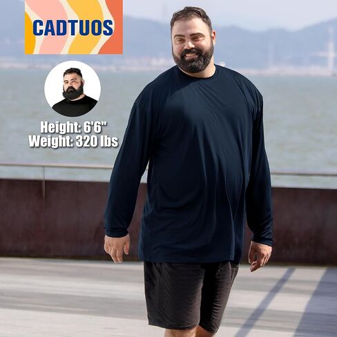 قمصان رجالية كبيرة وطويلة الأكمام طويلة الأكمام سريعة الجفاف وممتصة للرطوبة وخفيفة الوزن ومطاطة للتمرين في صالة الألعاب الرياضية 2 حزمة in Kuwait