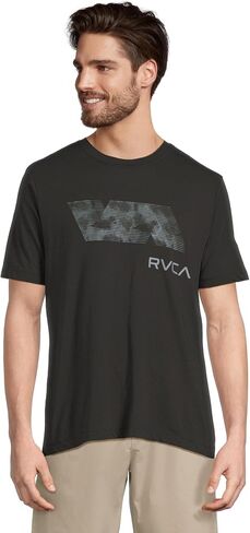 RVCA Men's Blur Fill Short Sleeve in Saudi Arabia