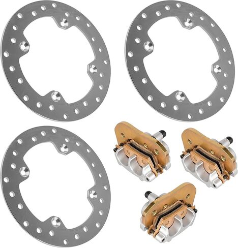 Caltric Front Right Brake Disc and Caliper Kit Compatible with Can Am Outlander 850 XMR 2020 2021 2022 in Saudi Arabia