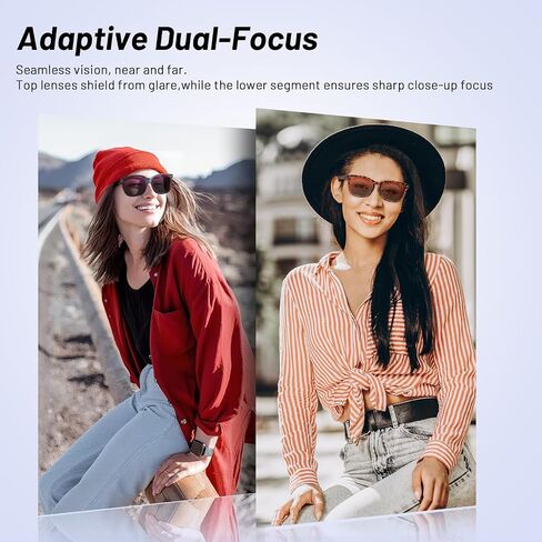3 Pack Bifocal Reading Sunglasses for Women,UV400 Protection Spring Hinge Sun Readers Glasses for Outdoor in Saudi Arabia