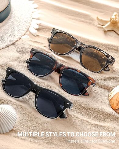 LADEESSE 3 Pack Reading Sunglasses for Women, UV400 Sun Readers Glasses Spring Hinge Outdoor Sunglasses(Not bifocal) in Saudi Arabia