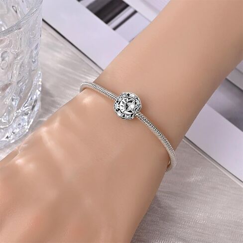925 Sterling Silver Birthstone Charm For Bracelet Sun Moon Star From January To December Happy Birthday Bead Charms For Women Jewelry Gifts in Saudi Arabia