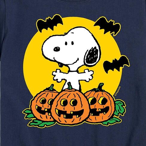 HYBRID APPAREL - Peanuts - Snoopy Pumpkin Patch - Toddler and Youth Short Sleeve Graphic T-Shirt in Saudi Arabia