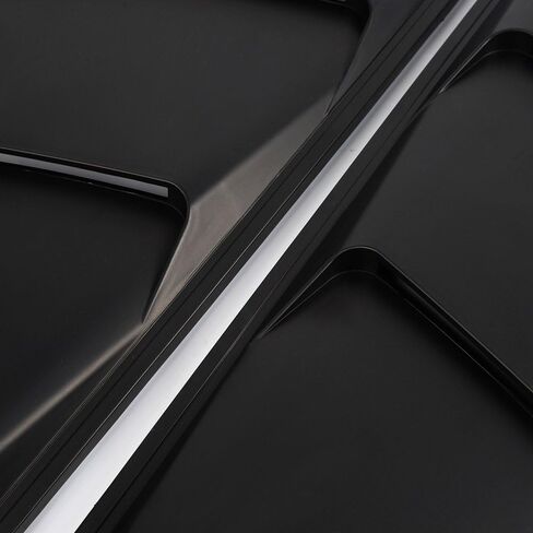 G-PLUS Window Louvers Scoop Cover Vent Replacement For Ford Mustang 2005-2014 1/4 Quarter Black Side in Kuwait