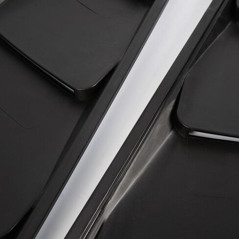 G-PLUS Window Louvers Scoop Cover Vent Replacement For Ford Mustang 2005-2014 1/4 Quarter Black Side in Kuwait
