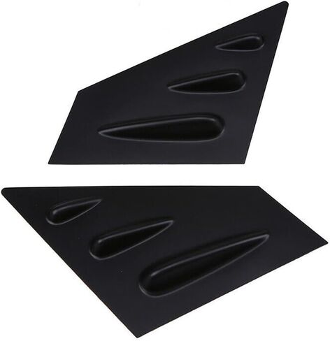 Front Window Louver Shutter Cover Trims Compatible with Subaru WRX STI Impreza Sedan Hatchback, Glossy Black in Saudi Arabia