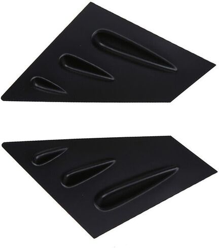 Front Window Louver Shutter Cover Trims Compatible with Subaru WRX STI Impreza Sedan Hatchback, Glossy Black in Saudi Arabia