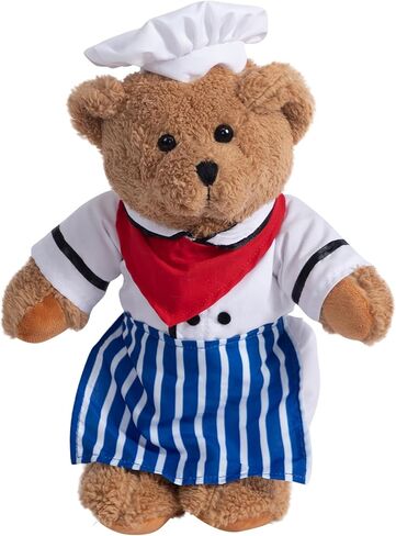 HollyHOME Pajama Bear Stuffed Animal with Clothes Teddy Bear in Bathrobe Plush Toy Birthday Bedtime Gift for Girls 16 inches in Kuwait