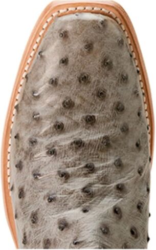 حذاء ARIAT الرجالي Futurity Relentless Exotic Ostrich Western Boot بمقدمة مربعة - 10053826 10 EE US in Saudi Arabia