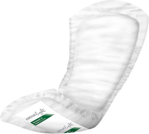 Abena Light Premium Incontinence Pad, Ultra Light Absorbency, Size 0, 240 Count (10 Packs of 24) in Kuwait