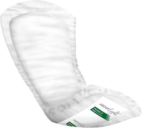 Abena Light Premium Incontinence Pad, Ultra Light Absorbency, Size 0, 240 Count (10 Packs of 24) in Kuwait