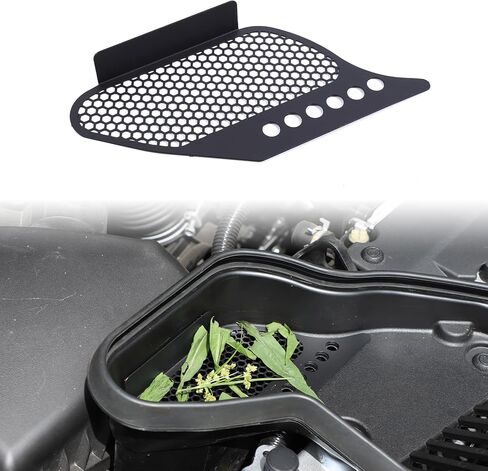 Car Engine Hood Vent Cover Net for Toyota Tacoma 2024 2025, Car Engine Bay Accessories (Black) in Saudi Arabia