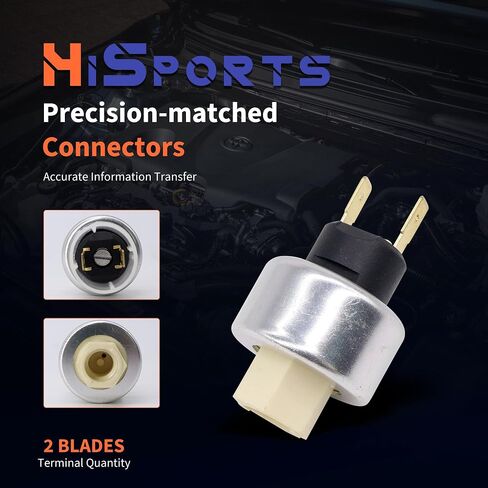 مفتاح دورة القابض HiSport A/C - متوافق مع Buick Century Electra شيفروليه أسترو بيل إير GMC C1500/C2500 بيك اب بونتياك 6000 أكاديان بونفيل يستبدل SW 1122C in Saudi Arabia
