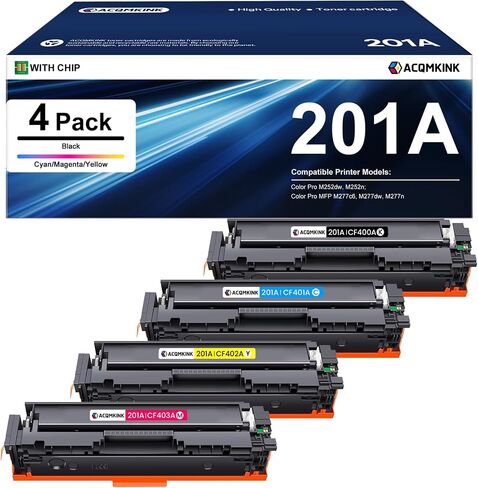 201X CF400X Black Toner Cartridge High Yield 2 Pack Replacement for HP 201X CF400X 201A CF400A Color Pro M252dw MFP M277c6 M277dw Printer Ink Cartridge | CF400XD in Saudi Arabia