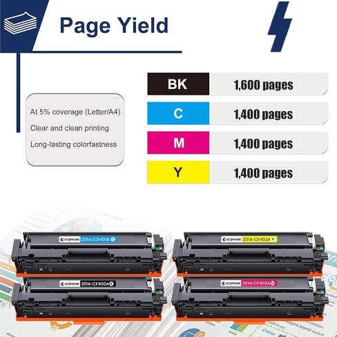 201X CF400X Black Toner Cartridge High Yield 2 Pack Replacement for HP 201X CF400X 201A CF400A Color Pro M252dw MFP M277c6 M277dw Printer Ink Cartridge | CF400XD in Saudi Arabia
