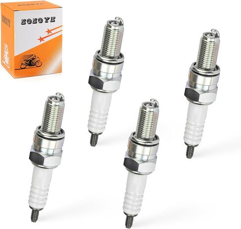 4Pcs Iridium Spark Plug for Suzuki GSX-R600 GSX-R750 GSX-R1000 GSX-S750 GSX-S1000 GSX1300 R/BK/BKA SFV650 DL650 AN400 2007-2024 CR9EIA-9 09482-00558 in Saudi Arabia