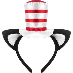 عصابة رأس للقطط مع قبعة Stovepipe للحفلات ذات الطابع الخاص، واحتفالات عيد الميلاد وحفلات الهالوين in Kuwait