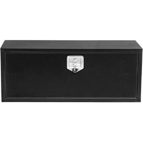 48 in Underbody Truck Box Steel Storage Tool Box, Tool Chest Organizer w/Lock and Keys For Pickup, Truck Bed, RV, Trailer, Heavy Duty Waterproof Black Box, 48 in x 18 inx 18 in in Kuwait