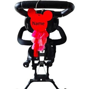Stroller Family Name Tag for Theme Park Wheelchair Stroller Identifier Banner Amusement Park Stroller Tag Stroller Finder Sign in Kuwait