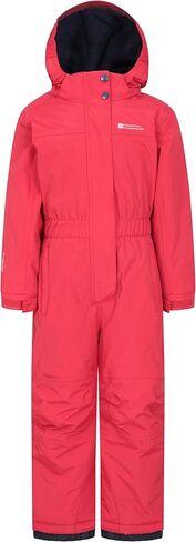 Mountain Warehouse Cloud Kids All in 1 Snowsuit - Waterproof Skisuit Light Purple Kids 2-3 Yrs (92-98 cm) in Kuwait