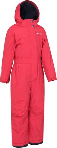 Mountain Warehouse Cloud Kids All in 1 Snowsuit - Waterproof Skisuit Light Purple Kids 2-3 Yrs (92-98 cm) in Kuwait