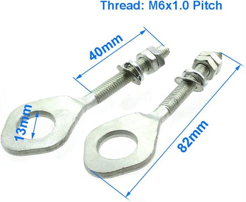 TC-Motor HZ Alex Chain Adjuster Tensioner Bolts For Honda Monkey Z50 Z50A Z50J Bikes Skyteam Z50 (2) in Saudi Arabia