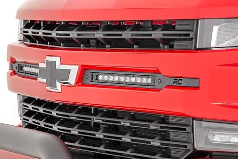 Rough Country 10" Black Series LED Grille Kit for 19-22 Silverado 1500-70817 in Saudi Arabia