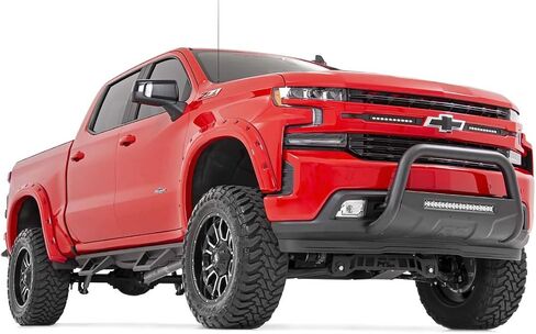 Rough Country 10" Black Series LED Grille Kit for 19-22 Silverado 1500-70817 in Saudi Arabia