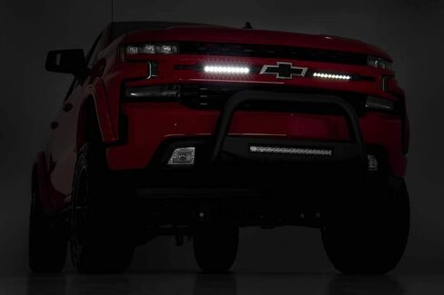 Rough Country 10" Black Series LED Grille Kit for 19-22 Silverado 1500-70817 in Saudi Arabia