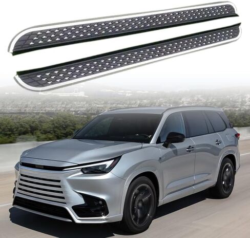 2Pcs Side Step Fits for Lexus TX TX350 TX500h 2024 2025 Running Board Nerf Bar in Saudi Arabia