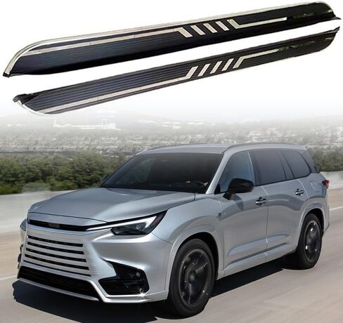 2 قطعة خطوة جانبية تناسب لكزس TX TX350 TX500h 2024 2025 تشغيل مجلس Nerf Bar in Saudi Arabia
