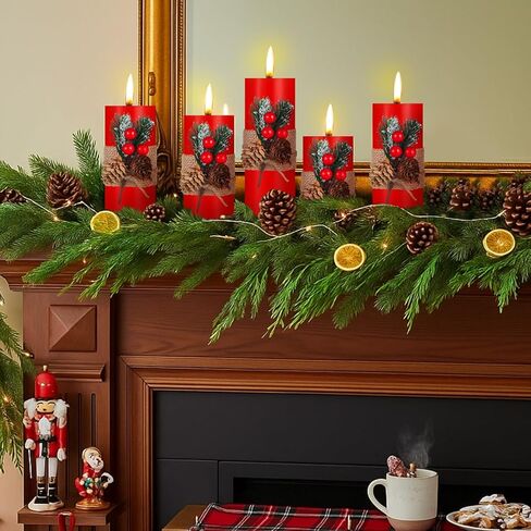 5 قطع عيد الشكر عمود شمعة 5 حجم عطلة الصويا شمعة ديكور البرتقال عمود الشموع المعطرة اليدوية الشمع شمعة هدية لغرفة النوم الحمام داخلي في الهواء الطلق المنزل حزب عشاء الديكور in Kuwait