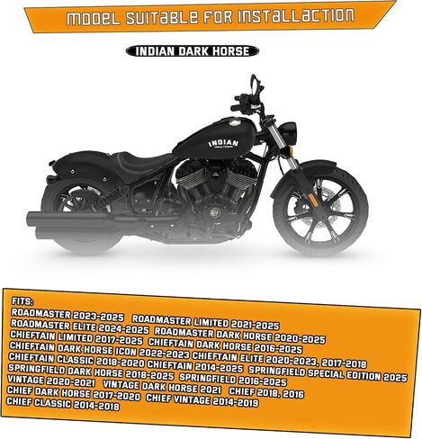 Kinglemc Crash Bar Engine Guard Highway Freeway Bar لـ Indian Springfield Chief Chieftain Dark Horse 16-22؛ الرئيس فينتاج 14-22؛ هندي 14-22 زعيم؛ شيفتن كلاسيك سبرينجفيلد دارك هورس 18-22 in Kuwait