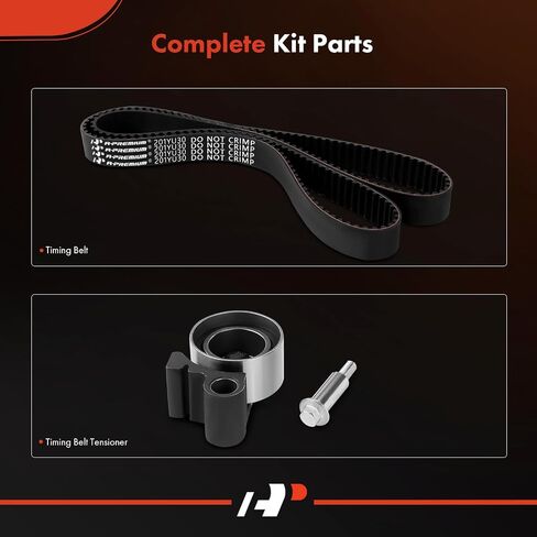 A-Premium Timing Belt Component Kit Compatible with Chrysler Town & Country, Sebring, 300, Pacifica, Intrepid & Dodge Challenger, Charger, Grand Caravan, Avenger, Journey, Magnum & Volkswagen Routan in Saudi Arabia