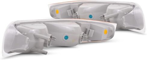 For Chevy Silverado 1500 1999 2000 2001 2002 Parking Light Driver And Passenger Side | Pair | Unit Includes Signal/Marker And Running Lights; Or Socket | GM2520173 GM2521173 | 1519958, 1515559 in Saudi Arabia