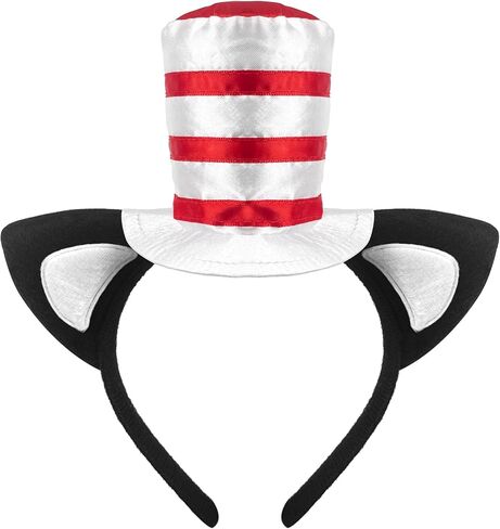 عصابة رأس للقطط مع قبعة Stovepipe للحفلات ذات الطابع الخاص، واحتفالات عيد الميلاد وحفلات الهالوين in Kuwait
