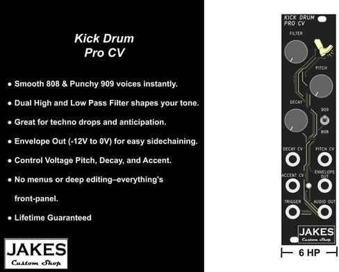 Kick Drum Eurorack Module in Kuwait