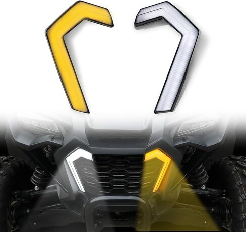 UTV LED Turn Signal Fang Lights for Honda Talon 1000, Waterproof & Impact-Resistant Front Grille Accent Lights for Honda Talon 1000R/1000X/1000X-4 2022-2025 (2PCS) in Saudi Arabia