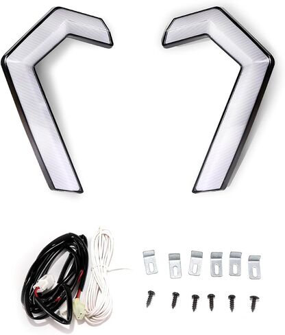 UTV LED Turn Signal Fang Lights for Honda Talon 1000, Waterproof & Impact-Resistant Front Grille Accent Lights for Honda Talon 1000R/1000X/1000X-4 2022-2025 (2PCS) in Saudi Arabia