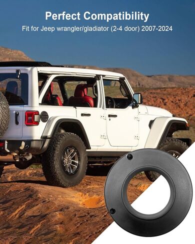 2 Inch Front Spring Spacer Set Fit for Jeep Wrangler Gladiator 2007-2024 2-4 Door, Automobile Leveling Kit, Coil Spring Spacers Lifting Kit in Saudi Arabia