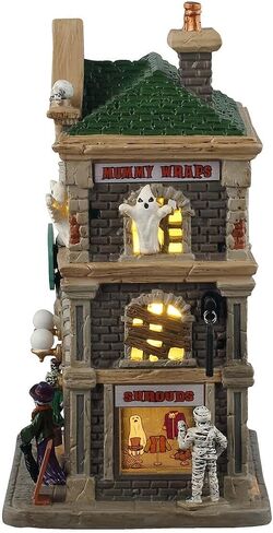 Lemax Fearful Fashions Clothiers, Lighted Buildings, #55307 in Saudi Arabia