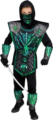 زي روح الهالوين للأطفال التنين الأخضر النينجا in Kuwait