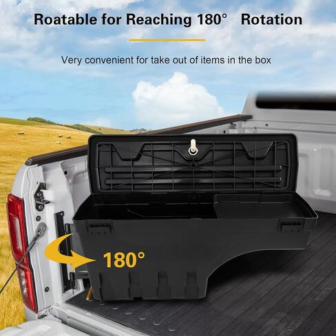 Driver Side Truck Bed Storage Box Case Tool Box 1999-2007 for Chevy Silverado 1500 2007 for Chevy Silverado 1500 Classic 2001-2007 for Chevy Silverado 2500 HD 2007 for Chevy Silverado 2500 HD Classic in Saudi Arabia